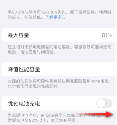 平谷苹果15维修分享iPhone15充电到80%就充不进电了怎么办 