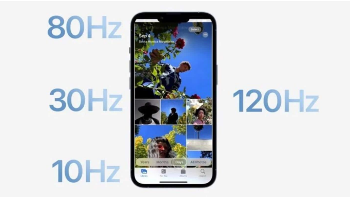 平谷苹果14维修分享iPhone 14有高刷吗 