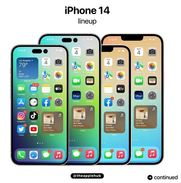 平谷苹果14维修分享iPhone 14全家福 