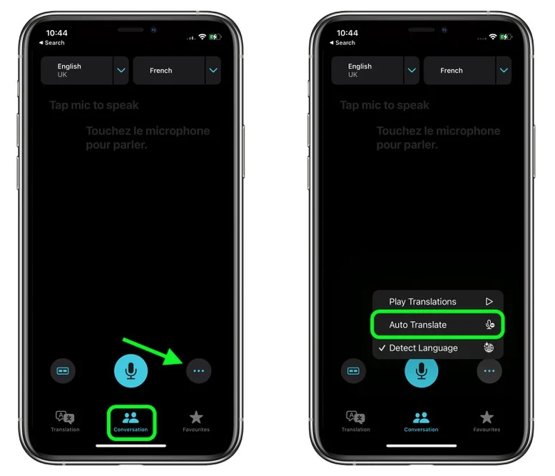 平谷苹果手机维修分享iOS 15 “翻译” App 新改进 